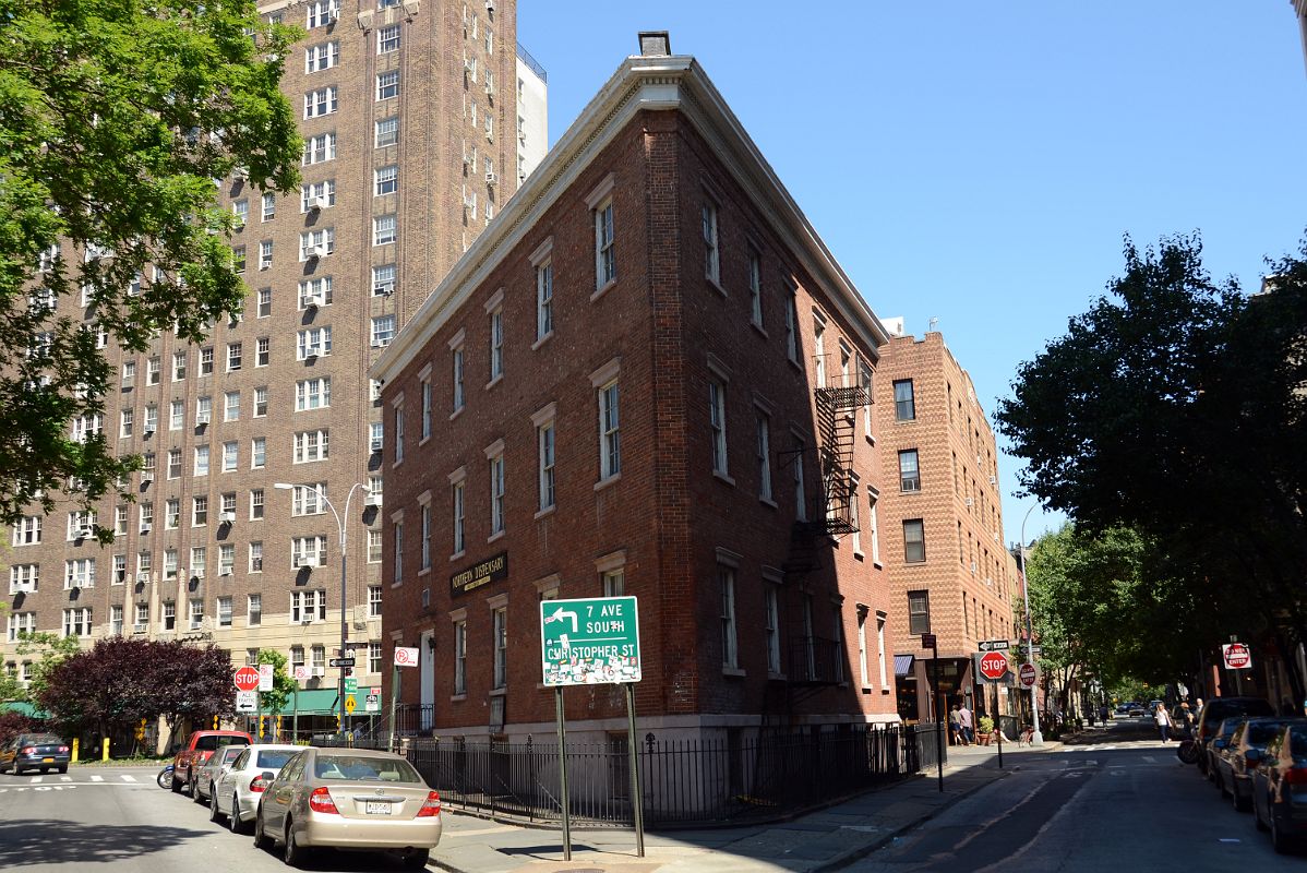 12-2 Triangular Northern Dispensary Brick Building New York Greenwich Village